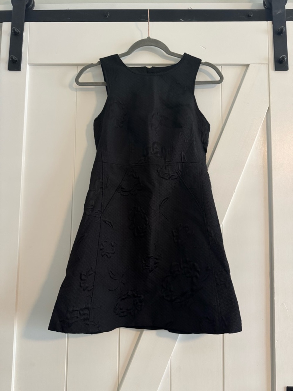 French Connection Floral Jacquard Mini Dress